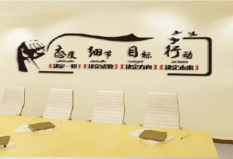 南阳企业文化墙主要展示什么？