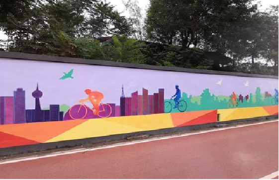 南阳墙体彩绘-围墙