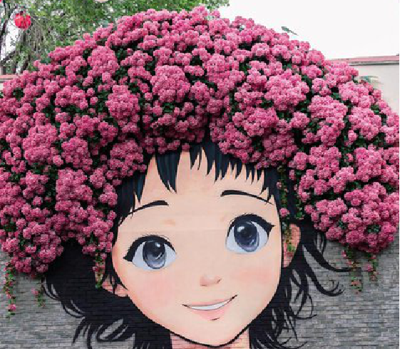 南阳墙体彩绘-网红墙打卡