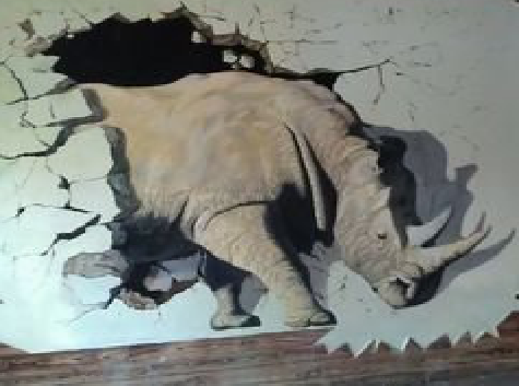 南阳在墙绘中，如何绘制3D效果？